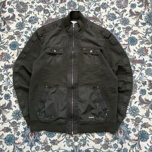 Calvin Klein Grey Military Jacket